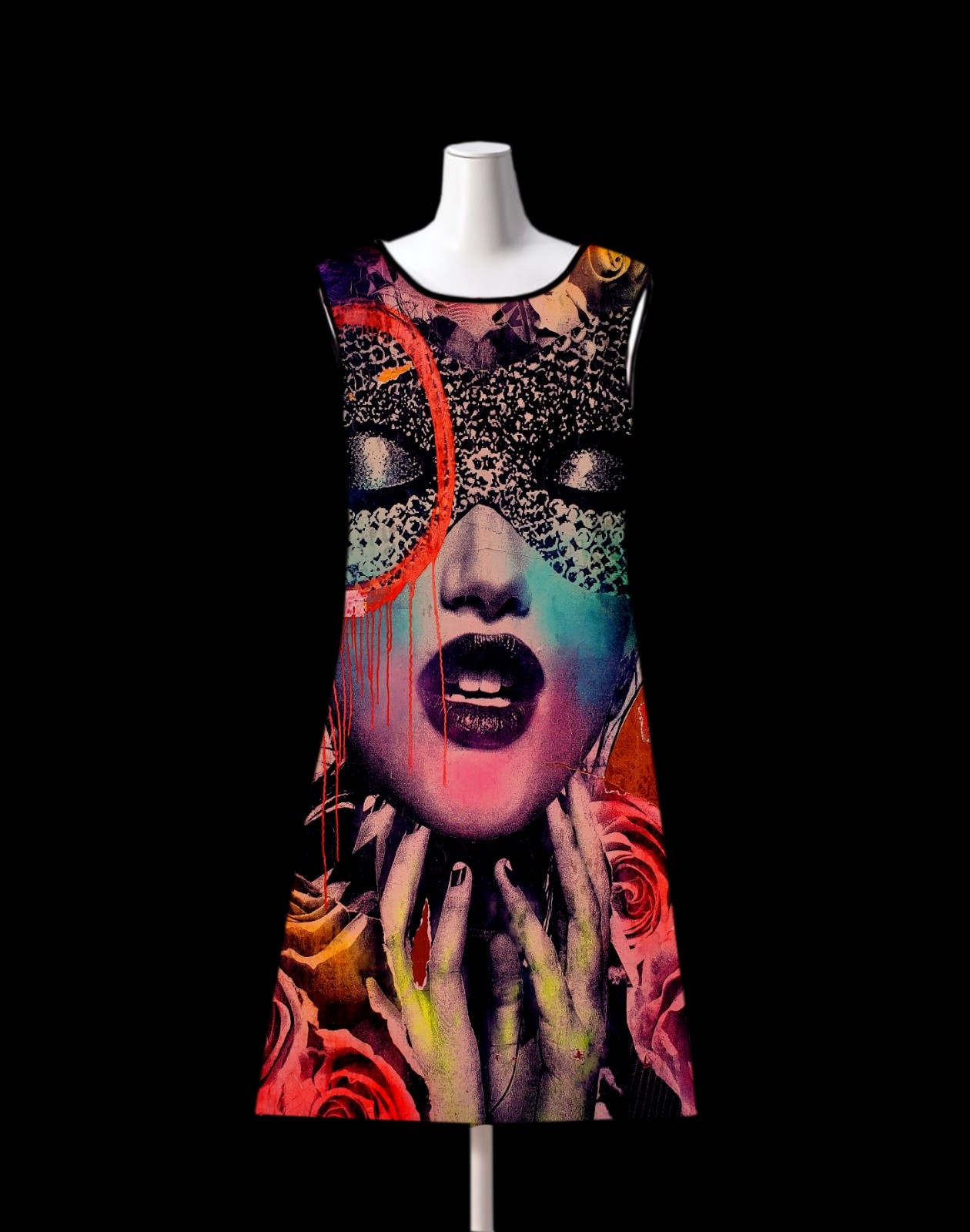 Graffiti dress 1